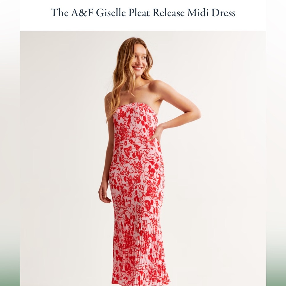 Abercrombie & Fitch Giselle Pleat Release Dress